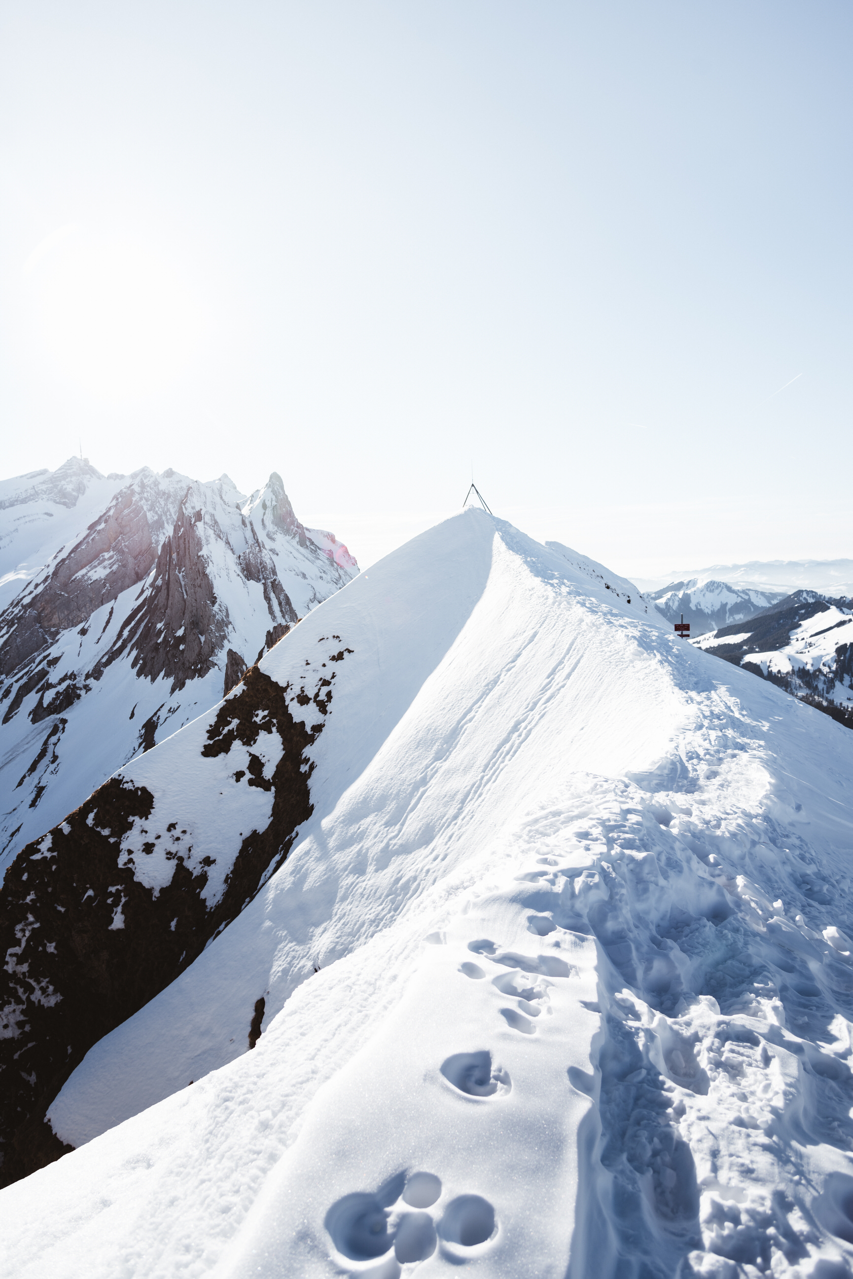 photo of winter hike